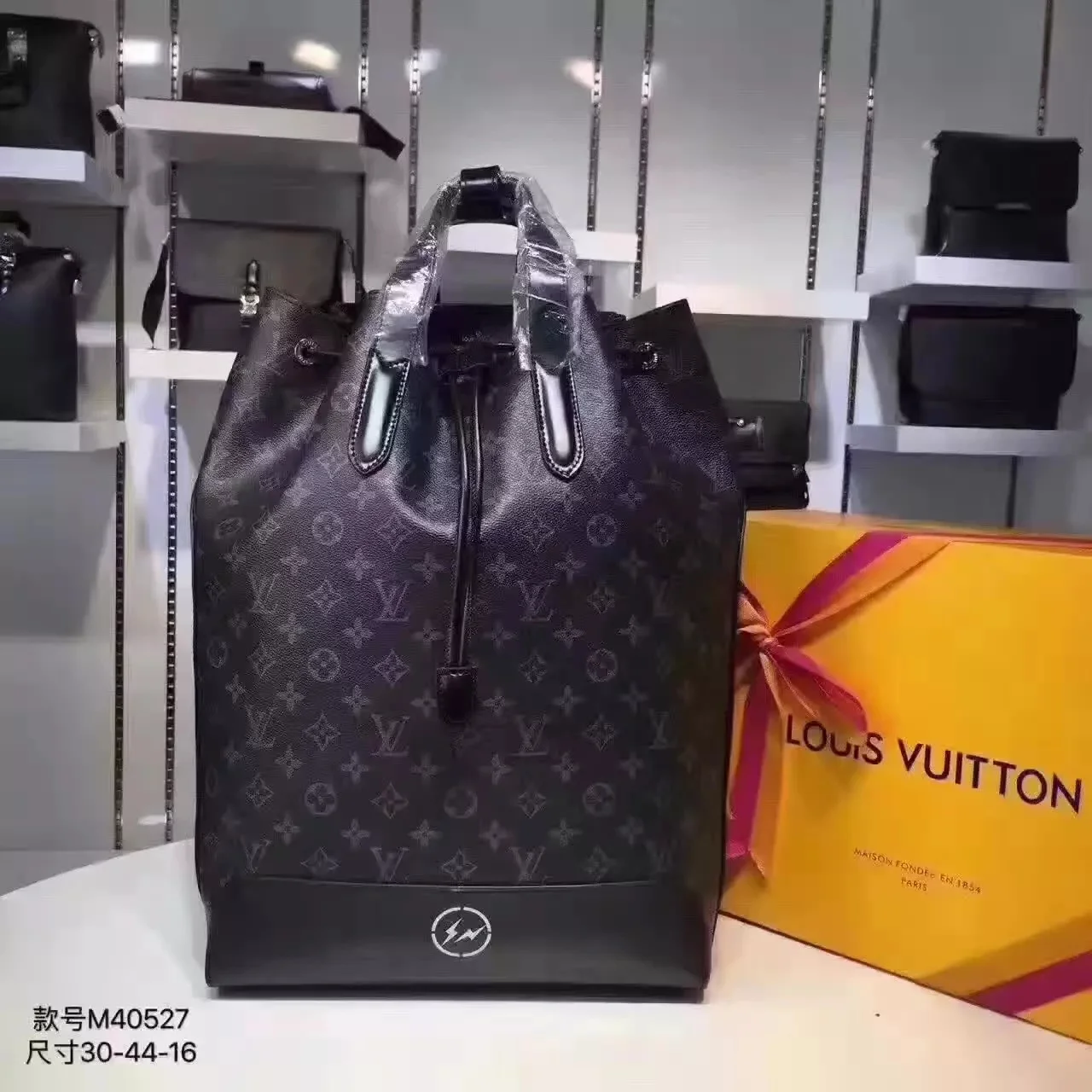 Authenticating the Louis Vuitton M40527 Explorer Backpack: A Comprehensive Guide Louis Vuitton M40527 Explorer Backpack Monogram Eclipse Canvas 1