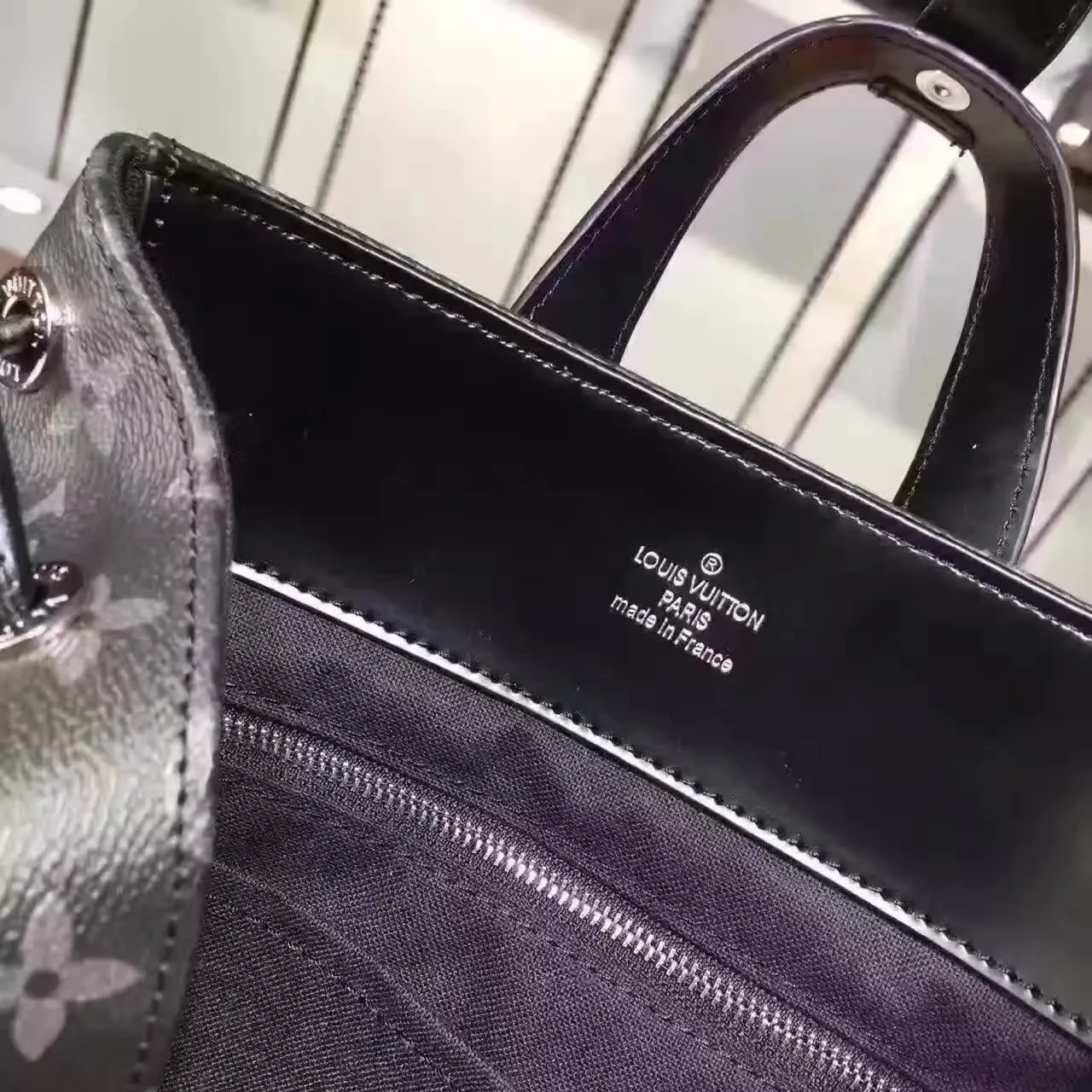 Authenticating the Louis Vuitton M40527 Explorer Backpack: A Comprehensive Guide Louis Vuitton M40527 Explorer Backpack Monogram Eclipse Canvas 7
