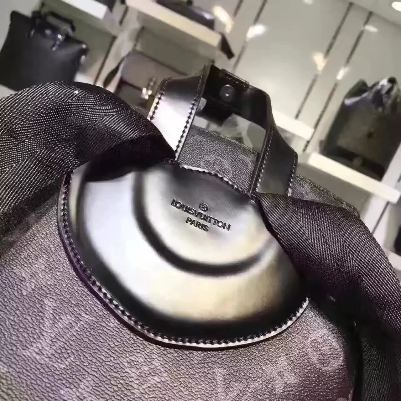 Authenticating the Louis Vuitton M40527 Explorer Backpack: A Comprehensive Guide Louis Vuitton M40527 Explorer Backpack Monogram Eclipse Canvas 9